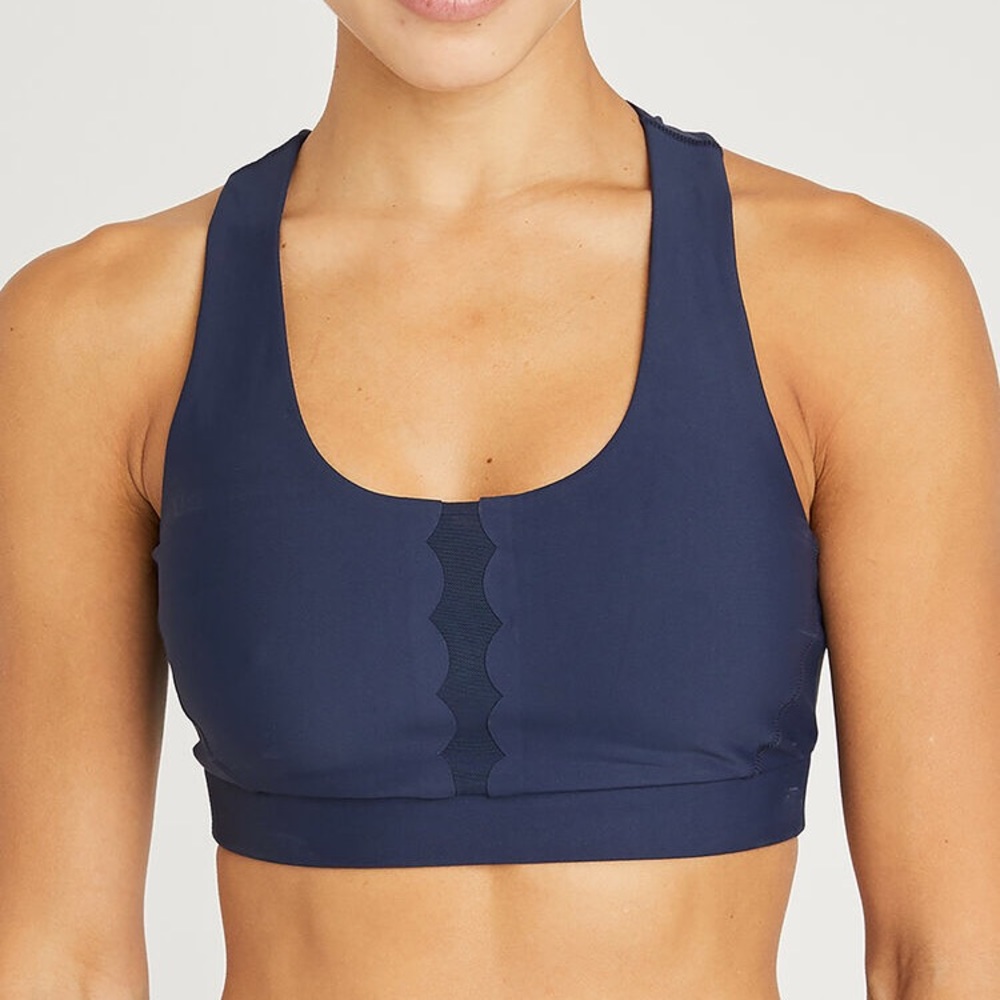 Soul Cycle Scallop Detail Sport Bra Size XS